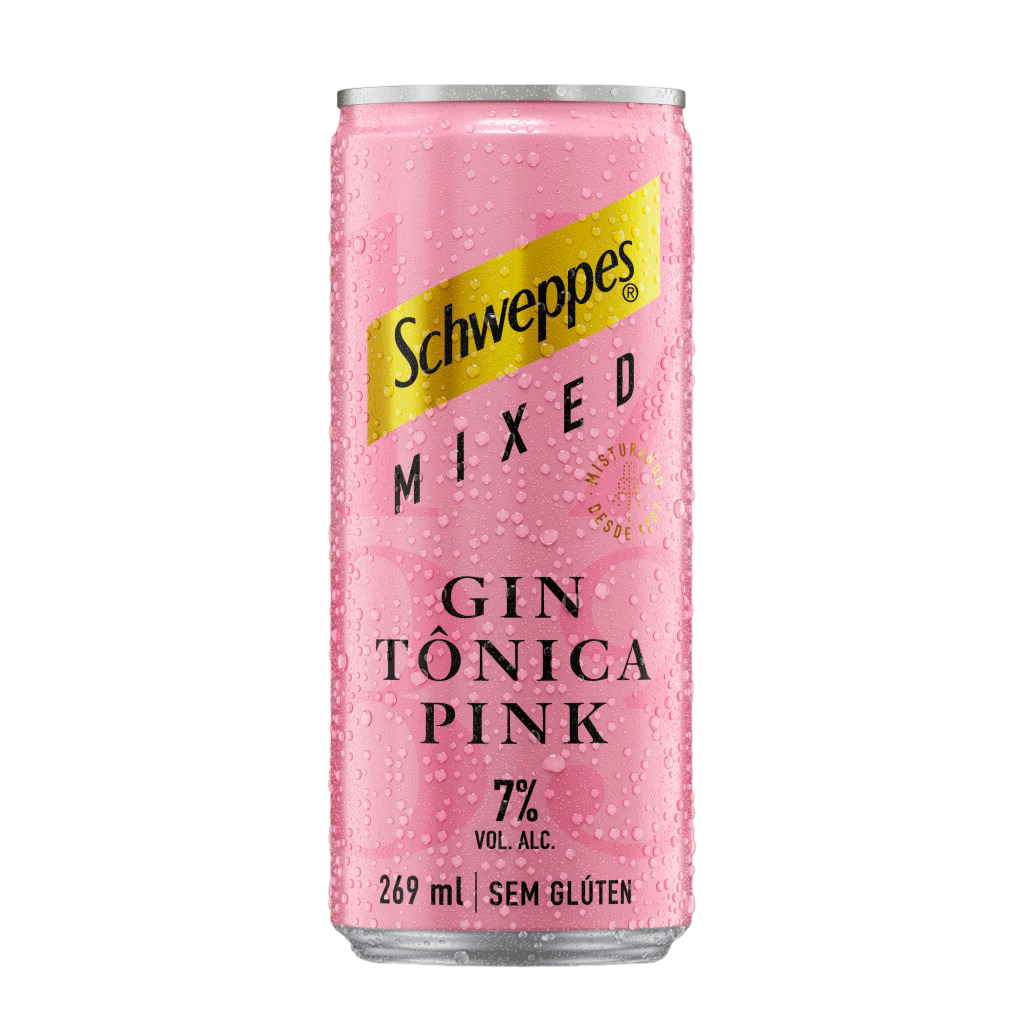 Schweppes Gin Tônica Pink
