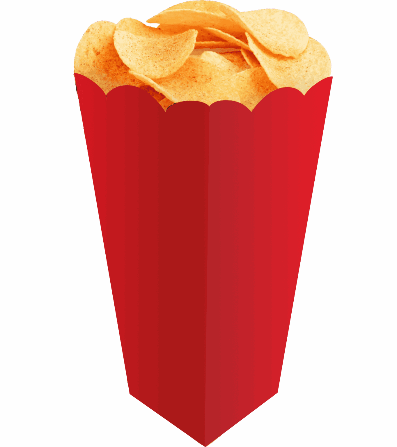 Batata Chips Média