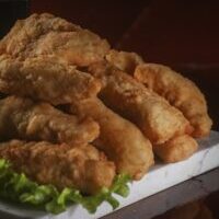 Isca de frango crocante