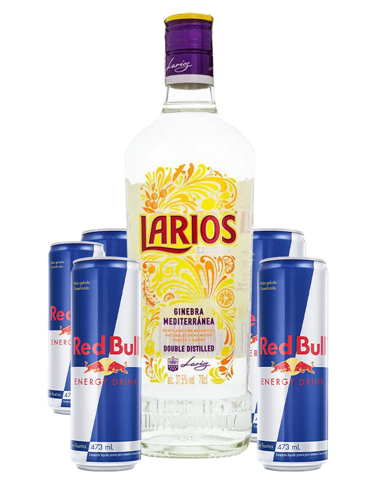 Larios + 5 Red Bull